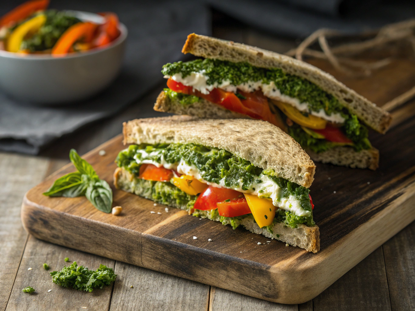 Mediterrane Groente Sandwich