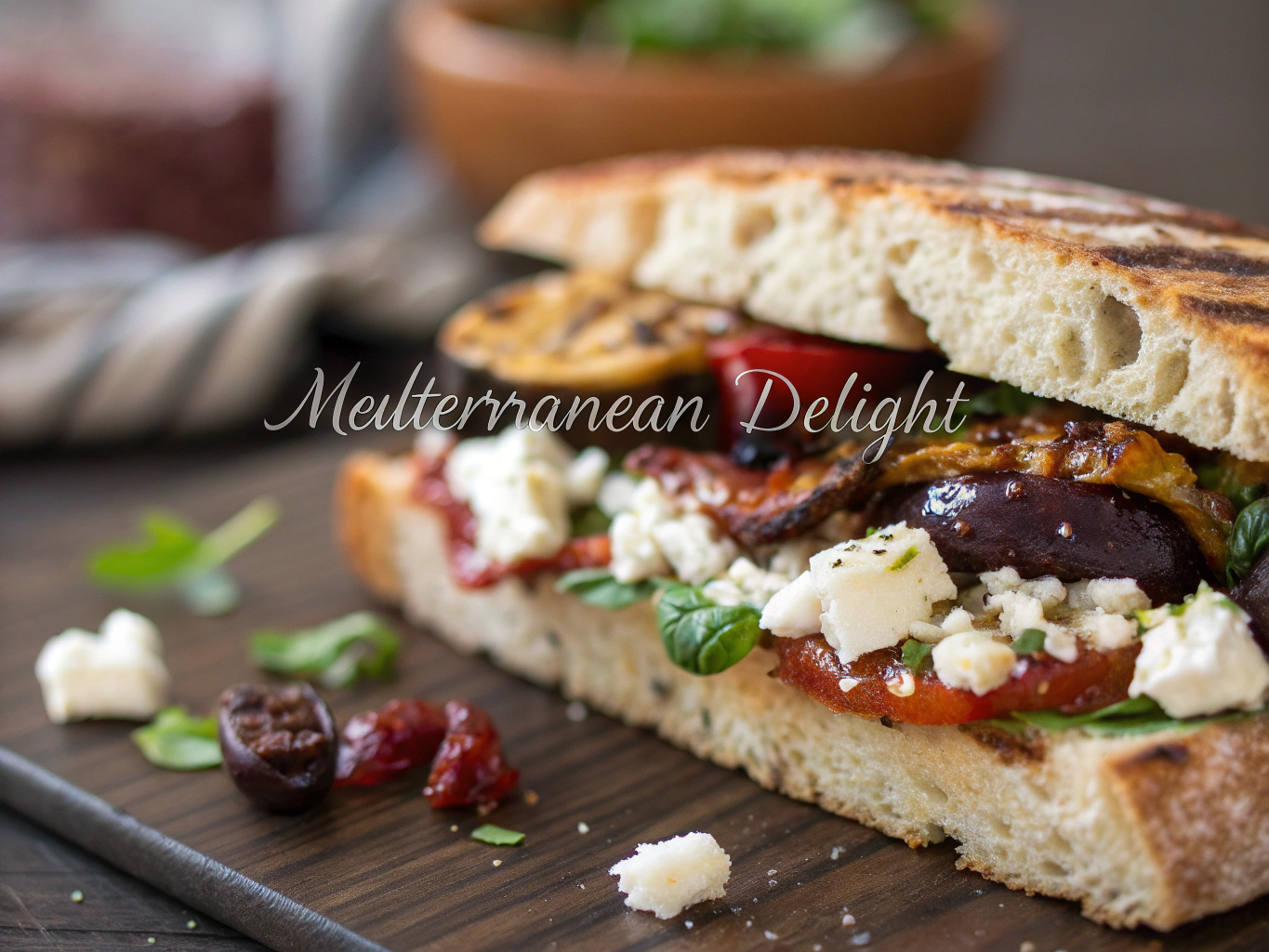 Pesto Kip Sandwich